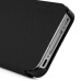 Ultra Thin Flip Built-in Card Slot Leather Case for iPhone 4 iPhone 4S - Black