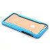 Ultra Thin Hybrid PC and TPU Bumper Case for iPhone 6 4.7 inch - Black/Light Blue