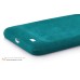 Ultra Thin Lint Coated Plastic Case For Samsung Galaxy S2 i9100 - Blue