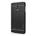 Ultra Thin Metal Brushed Hard Case for Samsung Galaxy Note 4 - Black