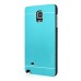 Ultra Thin Metal Brushed Hard Case for Samsung Galaxy Note 4 - Blue