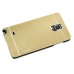 Ultra Thin Metal Brushed Hard Case for Samsung Galaxy Note 4 - Gold