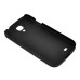 Ultra Thin Metal Brushed Hard Case for Samsung Galaxy S4 - Black