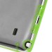 Ultra Thin Transparent Glossy Luminous TPU and PC Case for Samsung Galaxy Note 4 - Fluorescence Green