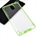 Ultra Thin Transparent Glossy Luminous TPU and PC Case for Samsung Galaxy Note 4 - Fluorescence Green