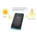 Ultra Thin Transparent Glossy Luminous TPU and PC Case for Samsung Galaxy Note 4 - Light Blue