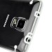 Ultra Thin Transparent Glossy Luminous TPU and PC Case for Samsung Galaxy Note 4 - White