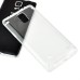 Ultra Thin Transparent Glossy Luminous TPU and PC Case for Samsung Galaxy Note 4 - White