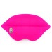 Unique 3D Big Lip Silicone Back Case Cover For iPhone 5/5s - Magenta