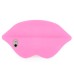 Unique 3D Big Lip Silicone Back Case Cover For iPhone 5/5s - Pink