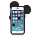 Unique 3D Mickey Mouse Silicone Back Case Cover For iPhone 5 / 5s - Black