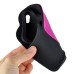 Unique 3D Teeth Silicone Back Case Cover For iPhone 5 / 5s - Magenta