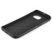 Unique Heat Dissipation Aluminum Metal TPU Hybrid Protective Back Case Cover For Samsung Galaxy S6 Edge - Black