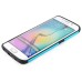 Unique Heat Dissipation Aluminum Metal TPU Hybrid Protective Back Case Cover For Samsung Galaxy S6 Edge - Dark Blue