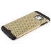 Unique Heat Dissipation Aluminum Metal TPU Hybrid Protective Back Case Cover For Samsung Galaxy S6 Edge - Gold