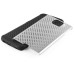 Unique Heat Dissipation Aluminum Metal TPU Hybrid Protective Back Case Cover For Samsung Galaxy S6 Edge - Silver