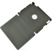 Unique Two Folded Stand Flip Denim Fabric Case for iPad 2/3/4 - Black