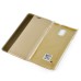 Unique Ultra - Thin Smart Display PU Leather Flip Case Cover For Samsung Galaxy Note 4 - Gold