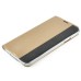 Unique Ultra - Thin Smart Display PU Leather Flip Case Cover For Samsung Galaxy S5 G900 - Gold