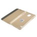 Unique Ultra - Thin Smart Display PU Leather Flip Case Cover For Samsung Galaxy S5 G900 - Gold