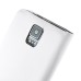 Unique Ultra - Thin Smart Display PU Leather Flip Case Cover For Samsung Galaxy S5 G900 - White