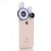 Universal 6 IN 1 Multi LED Lens Clip-On for iPhone iPod iPad Samsung