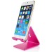 Universal Aluminum Metal Stand Holder for Mobile phone/ Smartphone/ Tablet - Magenta