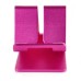 Universal Aluminum Metal Stand Holder for Mobile phone/ Smartphone/ Tablet - Magenta