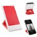 Universal Anti-Slip Magnetic Plastic Stand Holder For iPhone Samsung HTC - Red