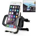 Universal Car Air Vent Mount Cradle Holder Stand For Mobile Smart Cell Phone GPS - Black