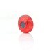 Universal Clip - On 2 in 1 Fish Eye Lens 0.67X Wide Angle + Macro Lens for iPhone iPad Samsung - Red