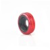 Universal Clip - On 2 in 1 Fish Eye Lens 0.67X Wide Angle + Macro Lens for iPhone iPad Samsung - Red