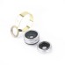 Universal Clip - On 2 in 1 Fish Eye Lens 0.67X Wide Angle + Macro Lens for iPhone iPad Samsung - Silver