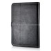 Universal Fashion Leather Folio Velcro Stand Case Cover For 7/8 inch Devices iPad Mini 1 / 2 /3/4 - Black