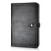 Universal Fashion Leather Folio Velcro Stand Case Cover For 7/8 inch Devices iPad Mini 1 / 2 /3/4 - Black