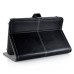 Universal Fashion Leather Folio Velcro Stand Case Cover For 7/8 inch Devices iPad Mini 1 / 2 /3/4 - Black