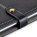 Universal Fashion Leather Folio Velcro Stand Case Cover For 7/8 inch Devices iPad Mini 1 / 2 /3/4 - Black