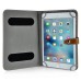 Universal Fashion Leather Folio Velcro Stand Case Cover For 7/8 inch Devices iPad Mini 1 / 2 /3/4 - Brown