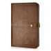 Universal Fashion Leather Folio Velcro Stand Case Cover For 9/10 inch Devices iPad2/3/4/ Air/Air 2 - Brown