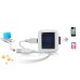 Universal Portable Solar Charger For iPhone iPod - White