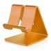 Universal Subtly Designed Aluminum Stand For iPad And Mobiles - Gold