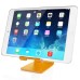 Universal Subtly Designed Aluminum Stand For iPad And Mobiles - Gold