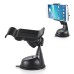 Universial In-Car Holder with Suction Cup for Smartphone - Black