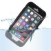 Useful Waterproof Case with Strap for iPhone 6 4.7 inch - Black