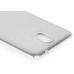 Vibrant Glossy Brushed Aluminum Metal Battery Door Back Cover For Samsung Galaxy Note 3 N900 N9005 N9006 - Silver