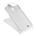 Vintage Sleek Leather Vertical Flip Case For Samsung Galaxy S4 i9500 - White