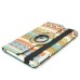 Vintage Tribe with Flower Style 360 Degree Rotation Design Flip Smart Leather Case with Stand for iPad Mini 1/2/3