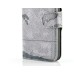 Vintage World Map Magnetic PU Leather Wallet Flip Stand Card Slots Case Cover For Apple iPhone 5C - Grey