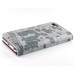 Vintage World Map Magnetic PU Leather Wallet Flip Stand Card Slots Case Cover For Apple iPhone 5C - Grey