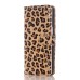 Vivid Leopard Print PU Leather Wallet Flip Slot Case Cover for Samsung Galaxy S7 Edge G935 - Khaki